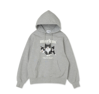 韓國 Markm KITTEN PULLOVER HOODIE【MA049】 - STT Mall HK 靚太網購