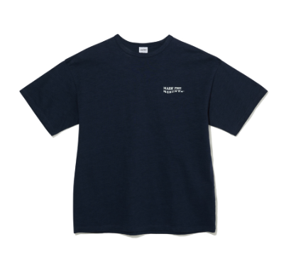 韓國 Markm WAVE SLOGAN GRAPHIC SLUB T-SHIRT【MA055】 - STT Mall HK 靚太網購