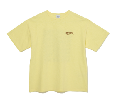 韓國 Markm WAVE SLOGAN GRAPHIC SLUB T-SHIRT【MA055】 - STT Mall HK 靚太網購