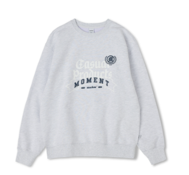 韓國 Markm MOMENT PRINTING SWEATSHIRT【MA044】 - STT Mall HK 靚太網購