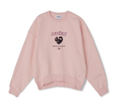 韓國 Markm HEART CAT SWEATSHIRT【MA063】 - Image