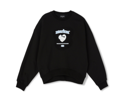 韓國 Markm HEART CAT SWEATSHIRT【MA063】 - Image