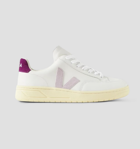 【現貨】VEJA V-12 suede-trimmed leather sneakers【JA112】 - STT Mall HK 靚太網購