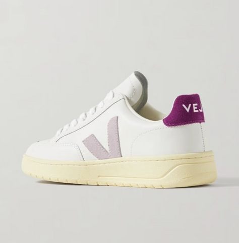 【現貨】VEJA V-12 suede-trimmed leather sneakers【JA112】 - STT Mall HK 靚太網購