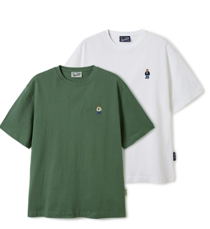 韓國 Who.A.U (2PACK)Steve Solid T-shirt【WA043】 - STT Mall HK 靚太網購