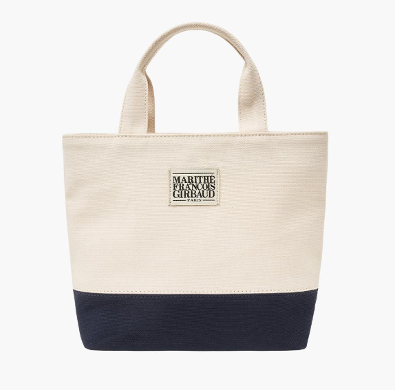 韓國 Marithe Francois Girbaud LASSIC LOGO CANVAS TOTE BAG 【MF304】 - STT Mall HK 靚太網購