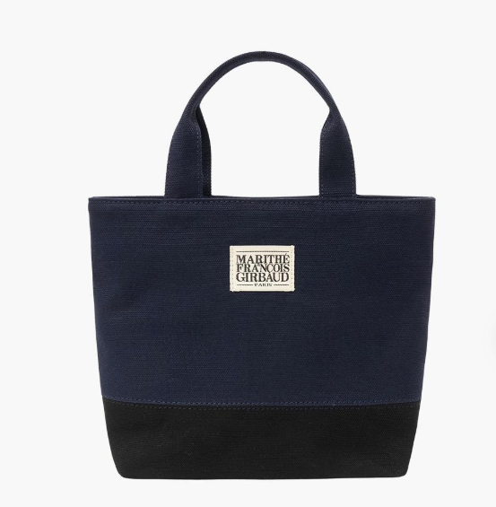 韓國 Marithe Francois Girbaud LASSIC LOGO CANVAS TOTE BAG 【MF304】 - STT Mall HK 靚太網購