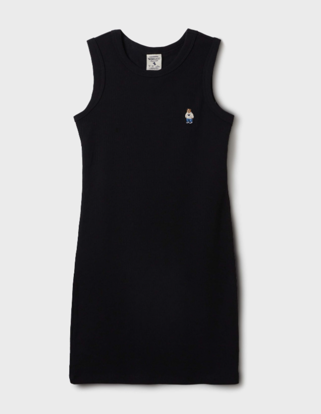 韓國 Who.A.U Steve Ribbed Sleeveless Onepiece【WA097】 - STT Mall HK 靚太網購