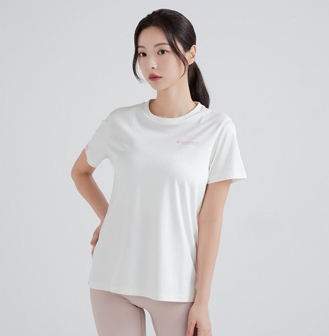 韓國 Discovery Women's Essential Short Sleeve T-Shirt【DY123】 - Image