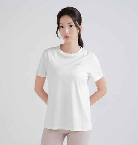韓國 Discovery Women's Essential Short Sleeve T-Shirt【DY123】 - Image