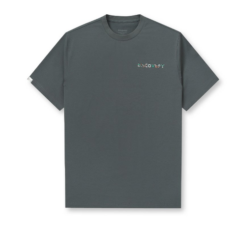 韓國 Discovery Athleisure Typography Graphic T-shirt【DY173】 - Image