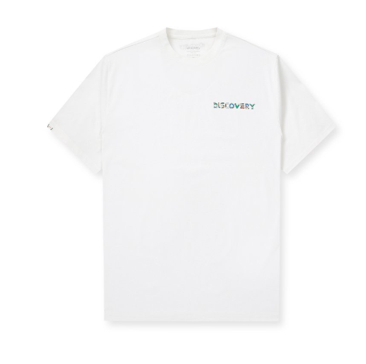 韓國 Discovery Athleisure Typography Graphic T-shirt【DY173】