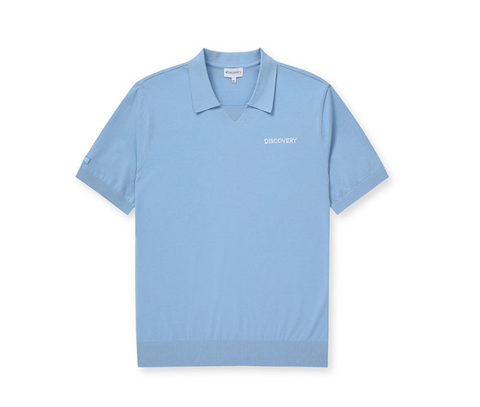 韓國 Discovery Crewneck Collar Short Sleeve Knit【DY171】 - STT Mall HK 靚太網購