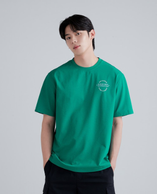韓國 Discovery Athleisure Round Graphic T-Shirt【DY156】 - Image