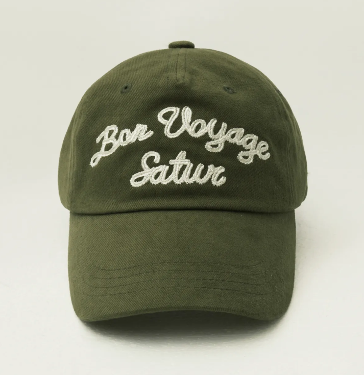 韓國 Satur Bon Voyage 5 Panel Ball Cap【SR036】
