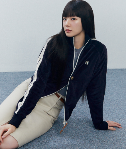 韓國 Satur (W) Lawton Velour Track Zip-up Jacket【SR025】