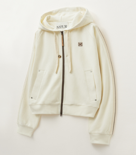 韓國 Satur (W) Lawton Loose Fit Hood Zip-up【SR023】