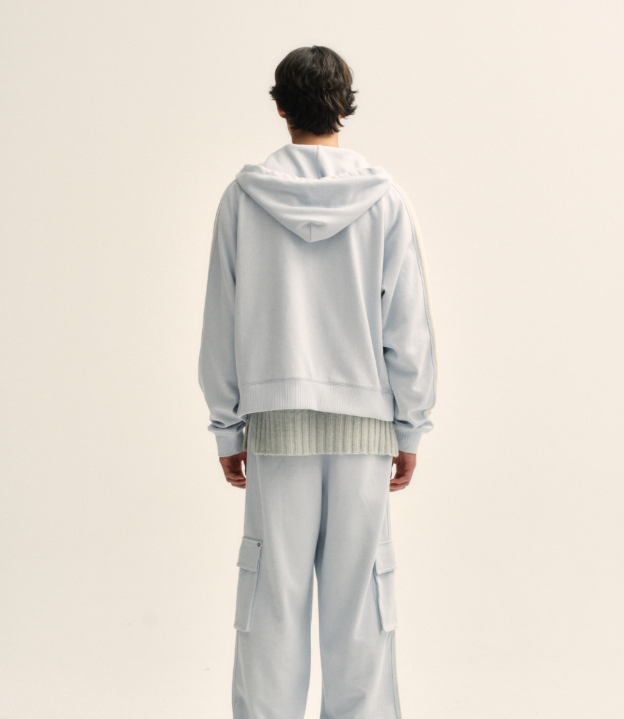 韓國 Satur Lawton Loose Fit Hood Zip-up【SR024】