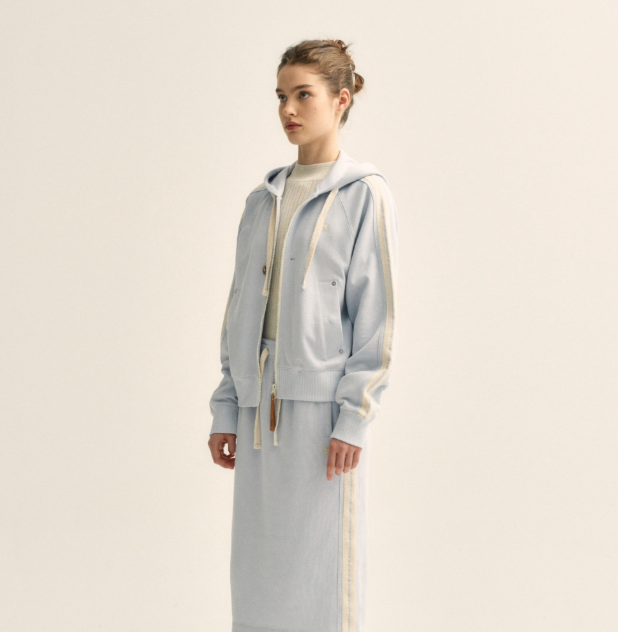 韓國 Satur (W) Lawton Loose Fit Hood Zip-up【SR023】