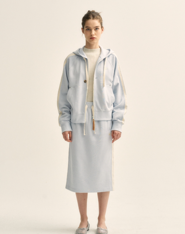 韓國 Satur (W) Lawton Loose Fit Hood Zip-up【SR023】