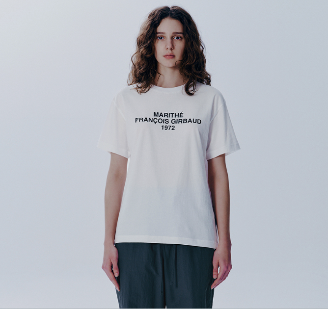 【現貨】韓國 Marithe Francois Girbaud LETTERING LOGO OVERSIZED TEE【MF400】