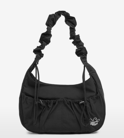 韓國 Mark Gonzales New Angel Flare Strap Hobo Crossbody Bag【MG158】