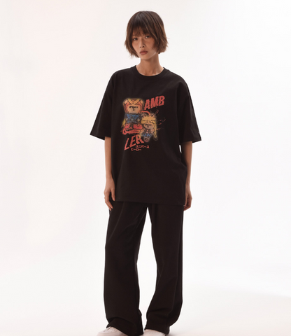 韓國 Ambler Hero Bear Appears T-shirt【AR098】