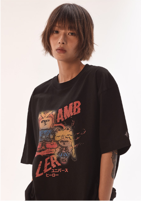 韓國 Ambler Hero Bear Appears T-shirt【AR098】