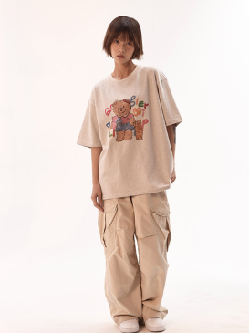 韓國 Ambler Big Bera Club T-Shirt【AR076】