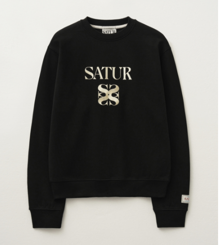 韓國 Satur (W) Classic Logo Sweatshirt【SR002】