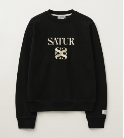 韓國 Satur (W) Classic Logo Sweatshirt【SR002】 - Image