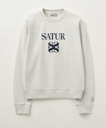 韓國 Satur (W) Classic Logo Sweatshirt【SR002】