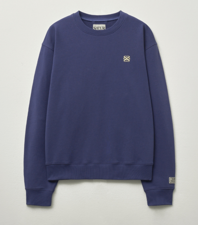 韓國 Satur (W) Classic Logo Basic Sweatshirt【SR012】
