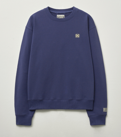 韓國 Satur (W) Classic Logo Basic Sweatshirt【SR012】 - Image