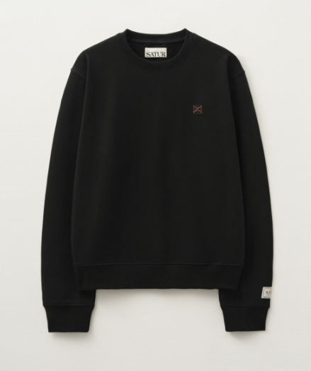 韓國 Satur (W) Classic Logo Basic Sweatshirt【SR012】
