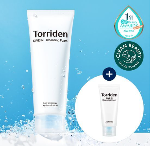 韓國 Torriden Dive-in 低分子透明質酸潔面泡沫 150ml+30ml【OY348】