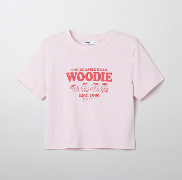 韓國 SPAO Crop Short Sleeve T-shirt【SP082】