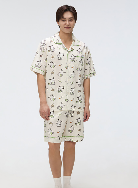 韓國 SPAO Sanrio Characters Short Sleeve Pajamas【SP095】