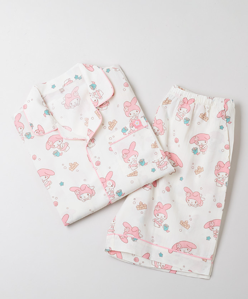 韓國 SPAO Sanrio Characters Short Sleeve Pajamas【SP095】