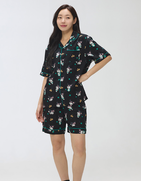韓國 SPAO Sanrio Characters Short Sleeve Pajamas【SP095】