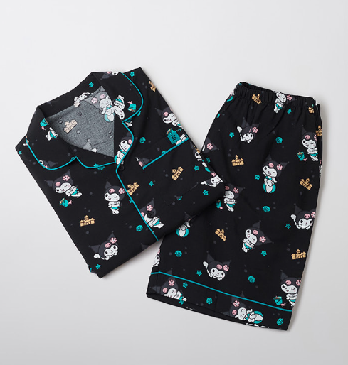 韓國 SPAO Sanrio Characters Short Sleeve Pajamas【SP095】