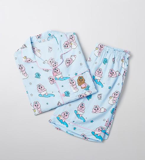 韓國 SPAO Panty Rabbit Short Sleeve Pajamas【SP096】