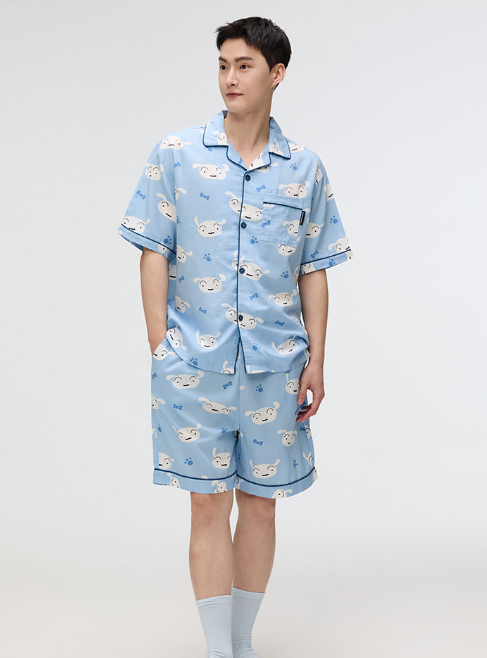 韓國 SPAO Crayon Shin-chan Short Sleeve Pajamas【SP097】