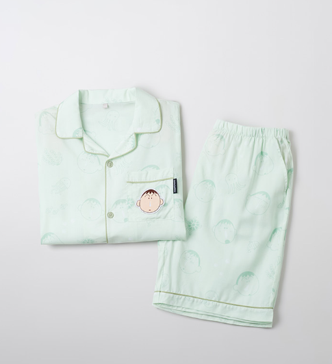 韓國 SPAO Crayon Shin-chan Short Sleeve Pajamas【SP097】
