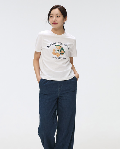 韓國 SPAO Short Sleeve T-shirt【SP079】