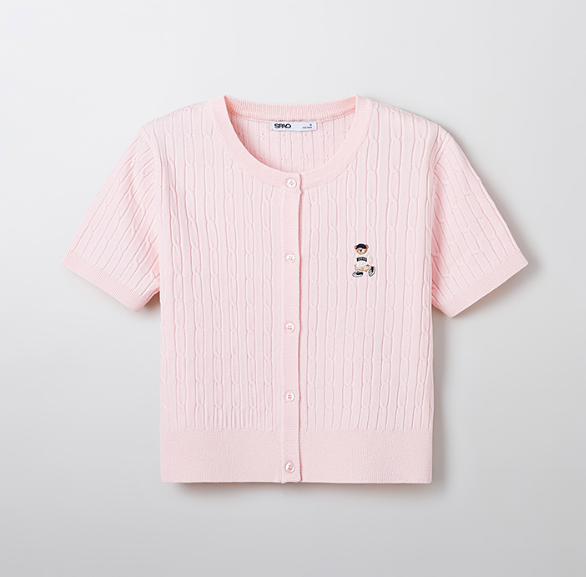 【現貨】韓國 SPAO Cable Crop Cardigan【SP085】