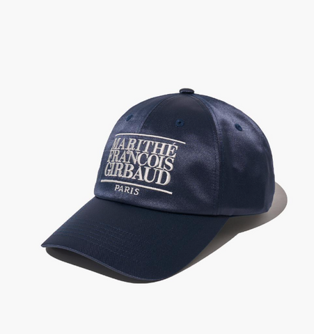 韓國 Marithe Francois Girbaud CLASSIC LOGO SATIN CAP 【MF302】 - Image