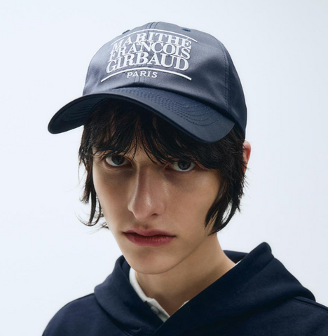 韓國 Marithe Francois Girbaud CLASSIC LOGO SATIN CAP 【MF302】 - Image