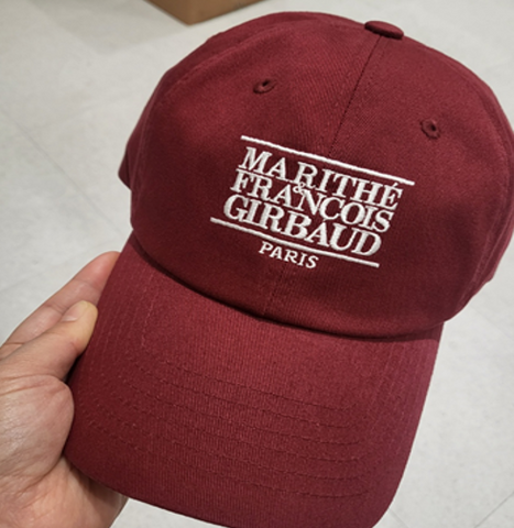 韓國 Marithe Francois Girbaud SMALL CLASSIC LOGO CAP【MF129】 - Image