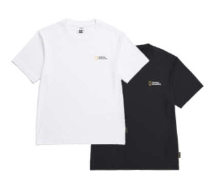 韓國 National Geographic Uni-Mace Functional 2 PACK T-shirt【NG480】